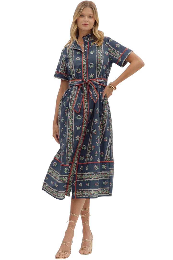 Marion Floral Midi Dress