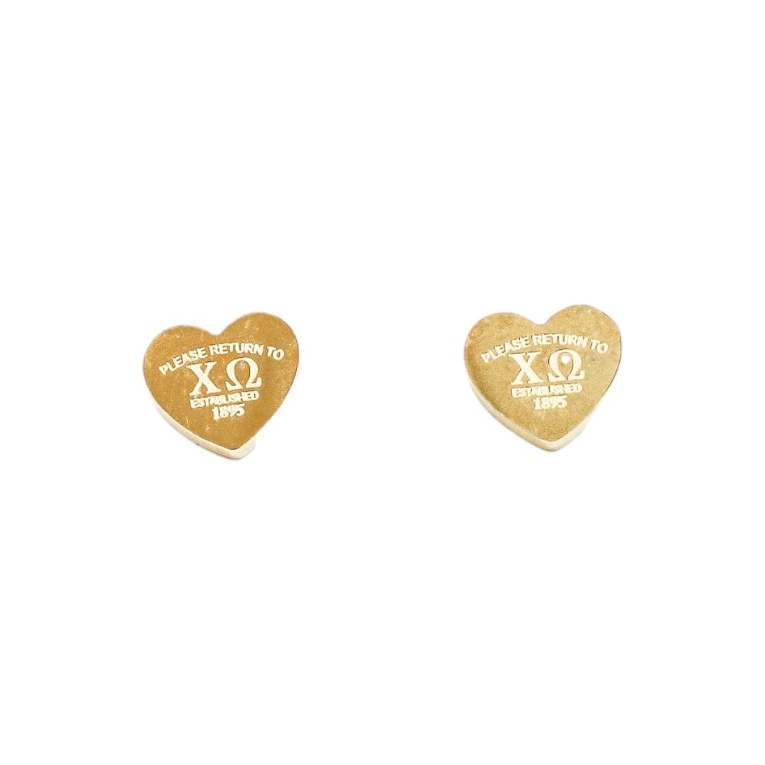 Heart Sorority Earrings