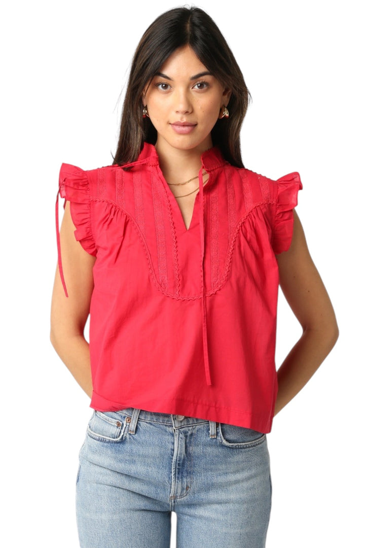 Jessica Ruffled Top