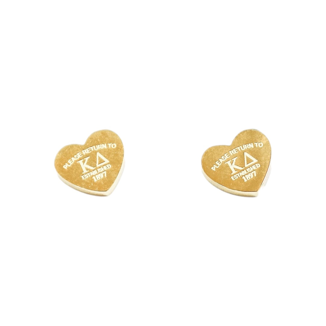 Heart Sorority Earrings