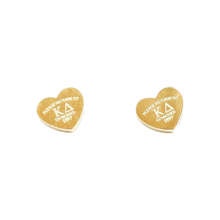 Heart Sorority Earrings