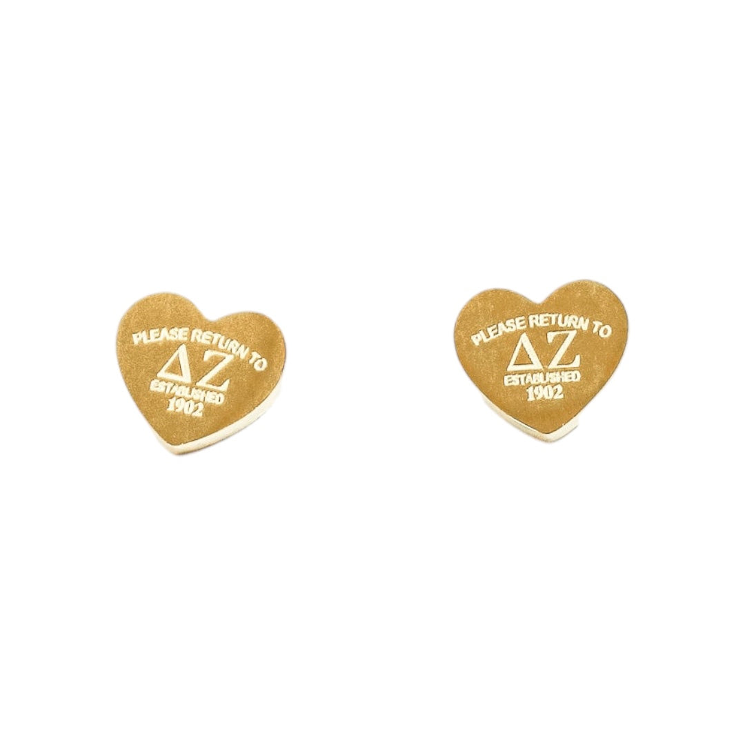 Heart Sorority Earrings