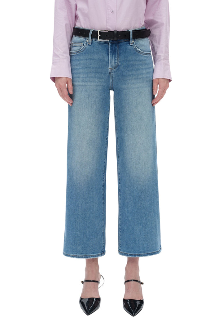 Low Rise Wide Leg Bayeas Jeans