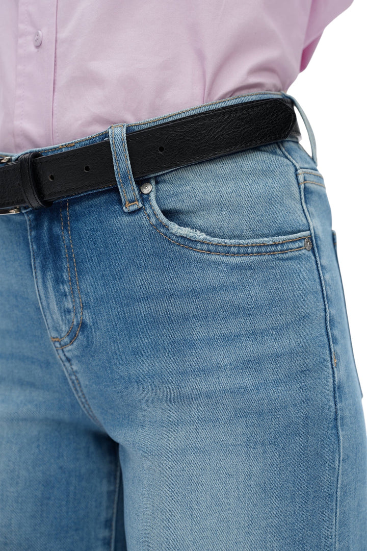 Low Rise Wide Leg Bayeas Jeans