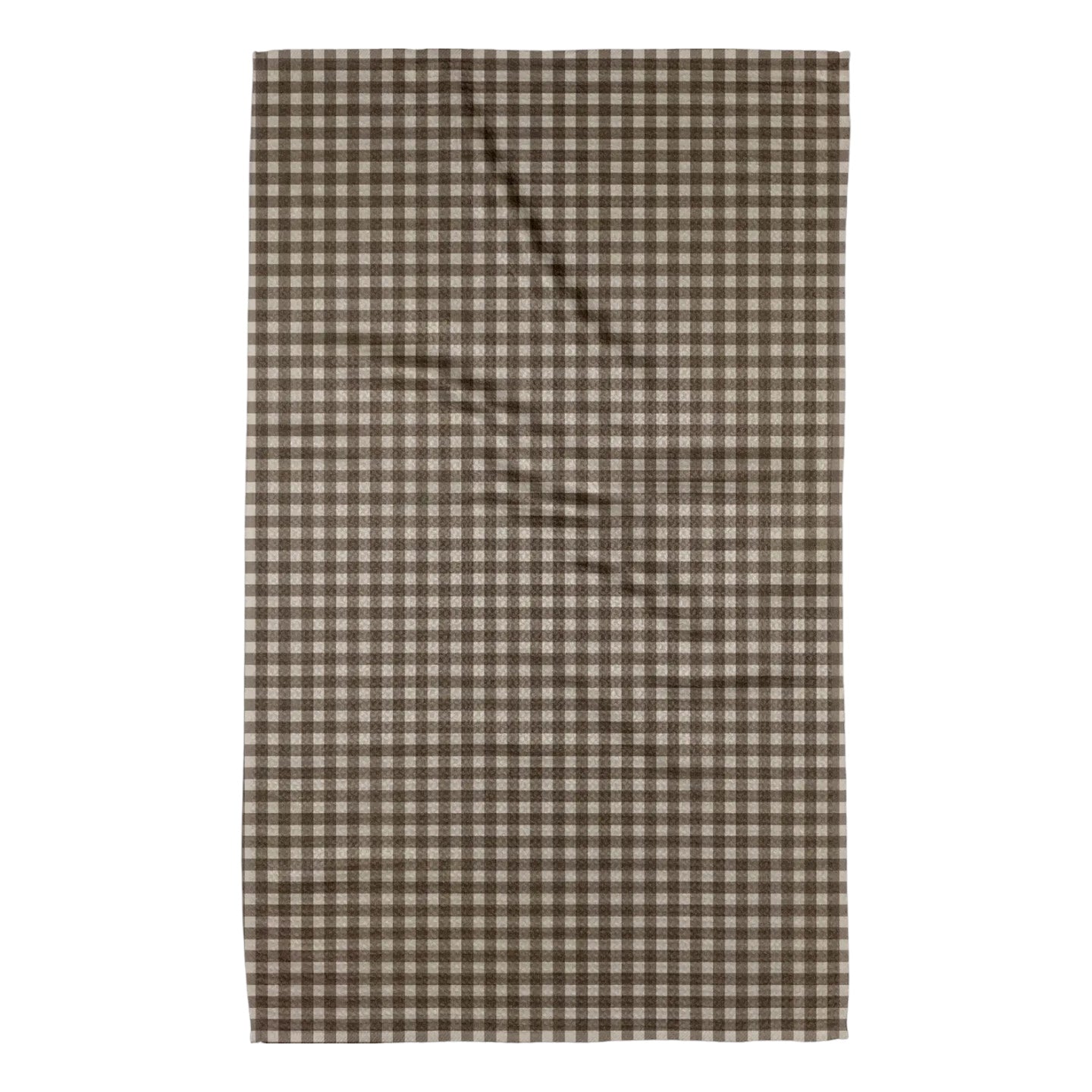 Whidbey Check Geometry Tea Towel