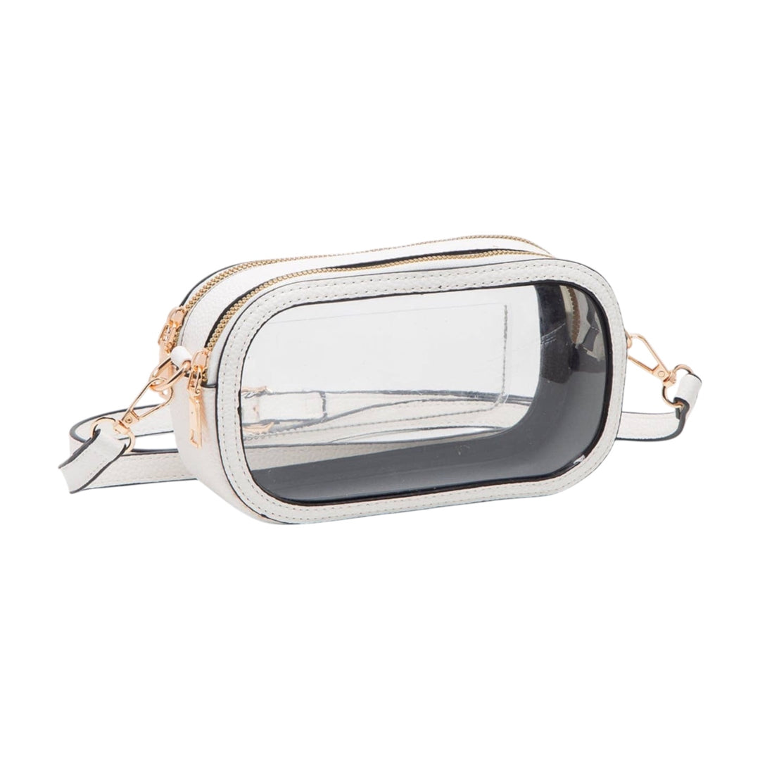 Double Zipper Clear Bag