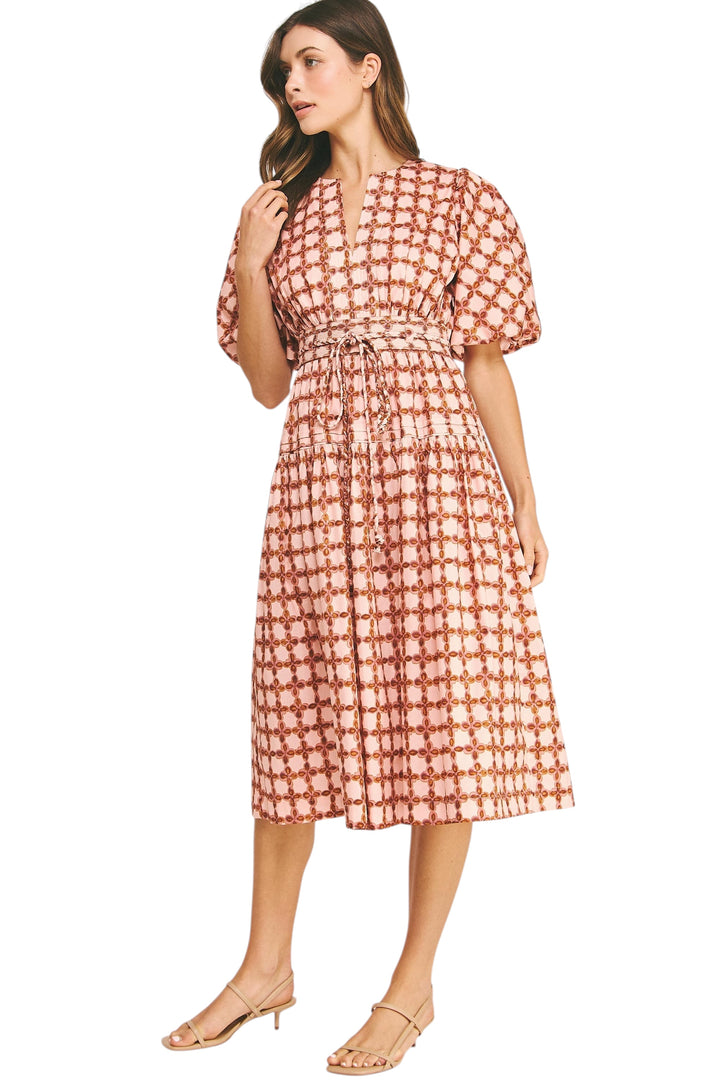 Bristol Printed Midi Dress