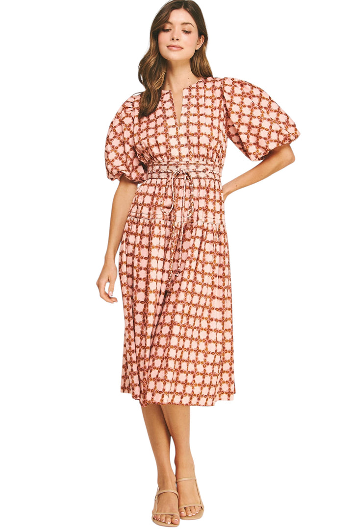 Bristol Printed Midi Dress