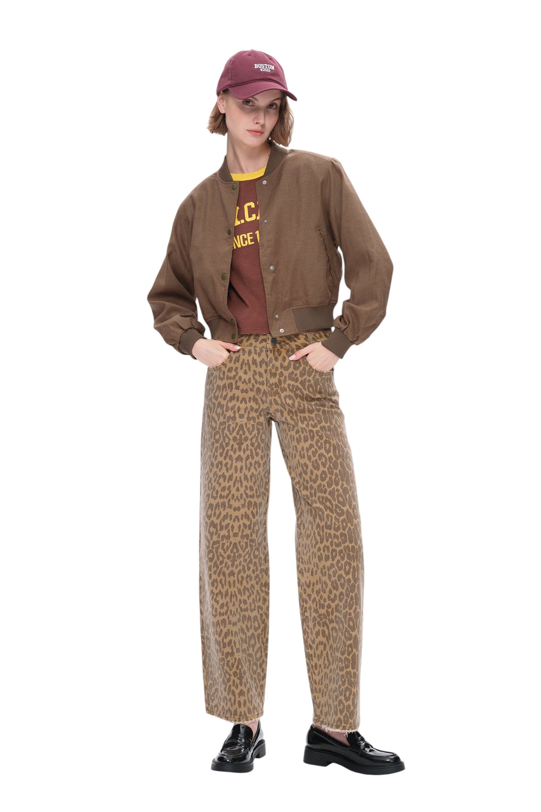 Powell Leopard Bayeas Jeans