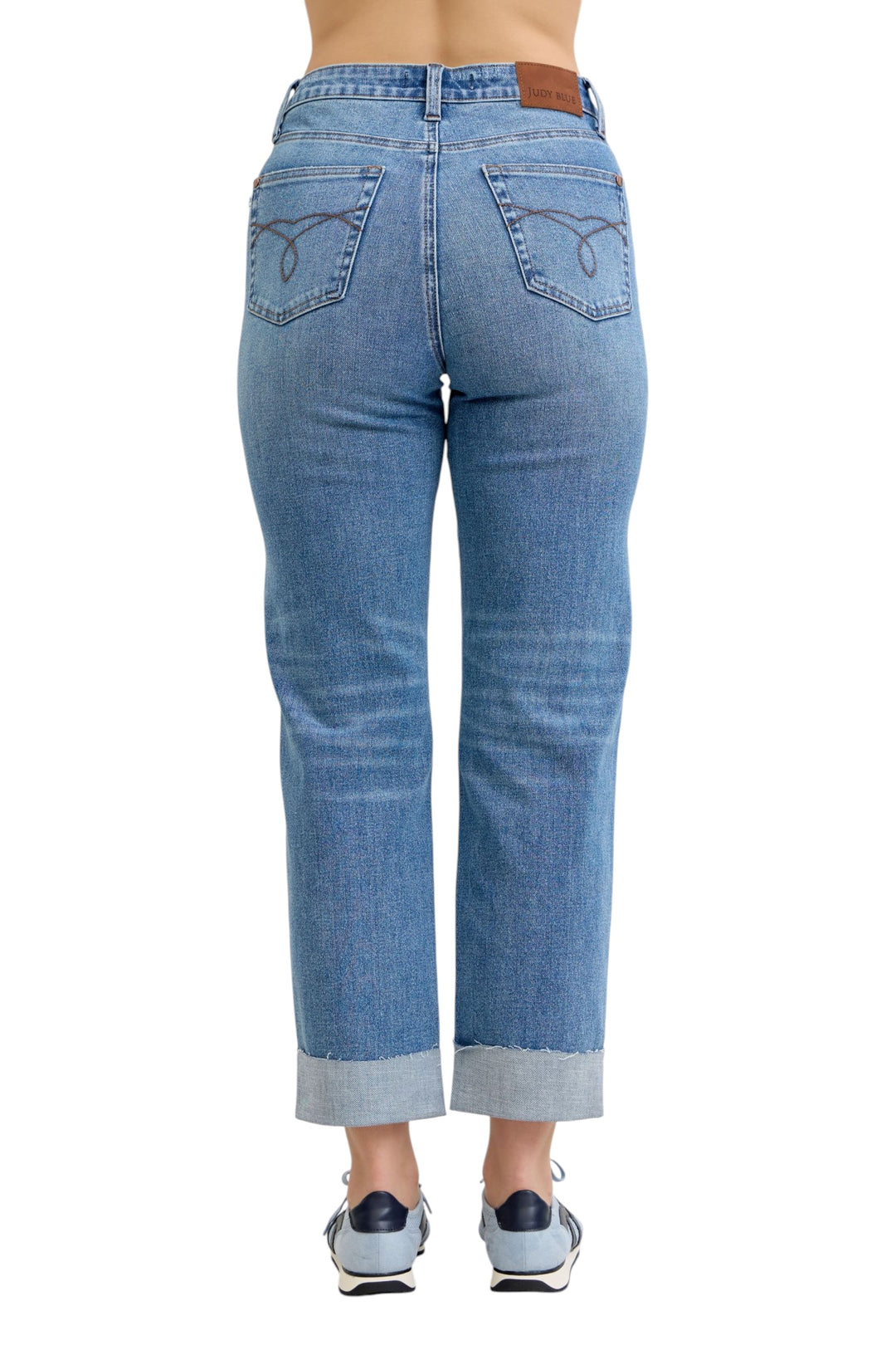 Criss Cross Boyfriend Judy Blue Jeans