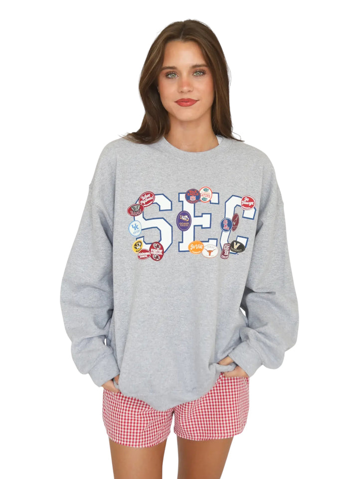 SEC Patches Sweatshirt