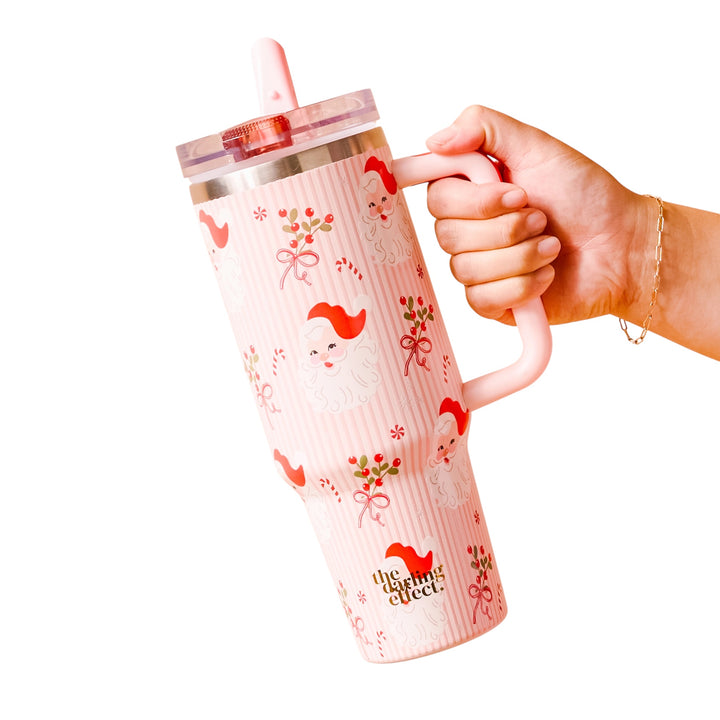 Holly Jolly Santa Tumbler