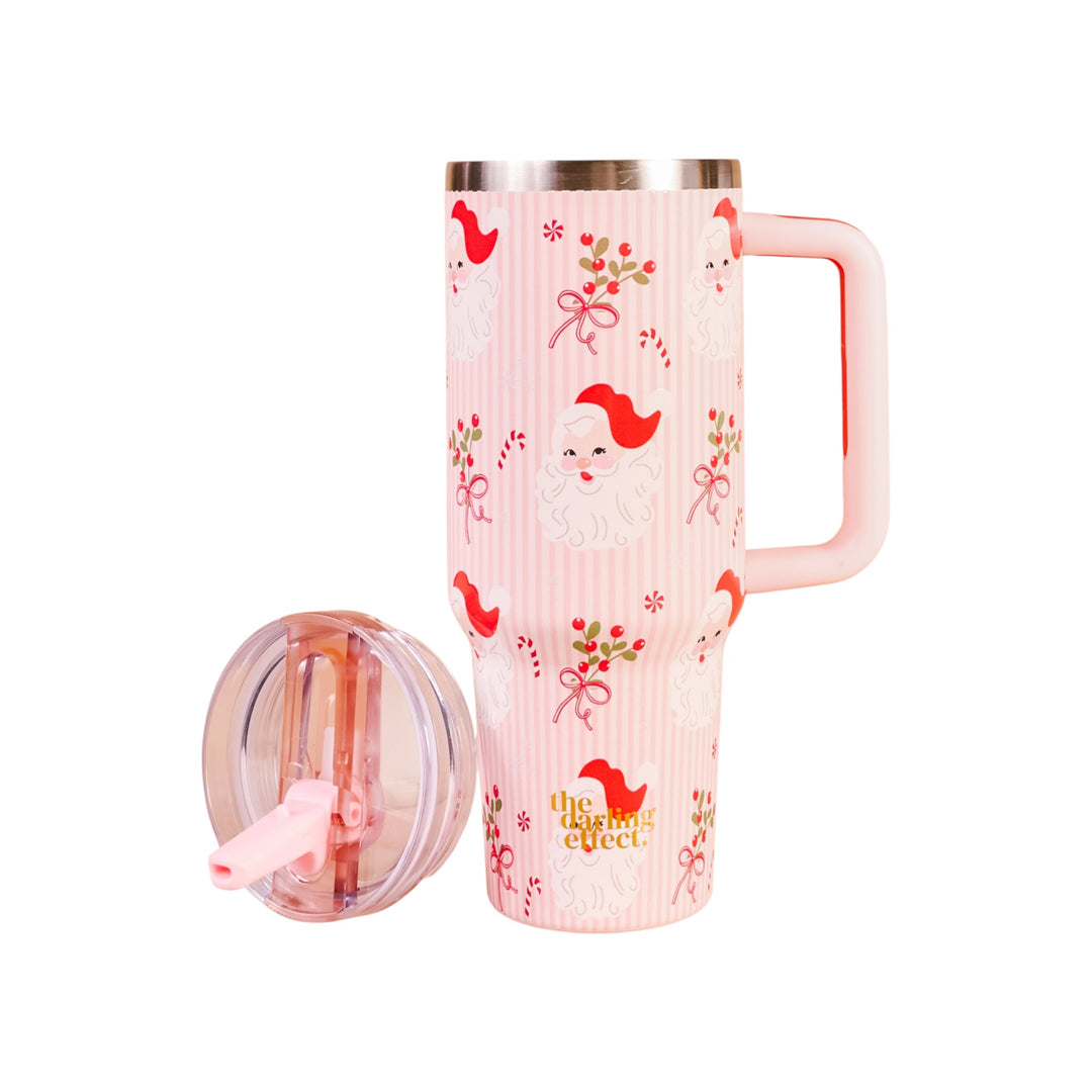 Holly Jolly Santa Tumbler