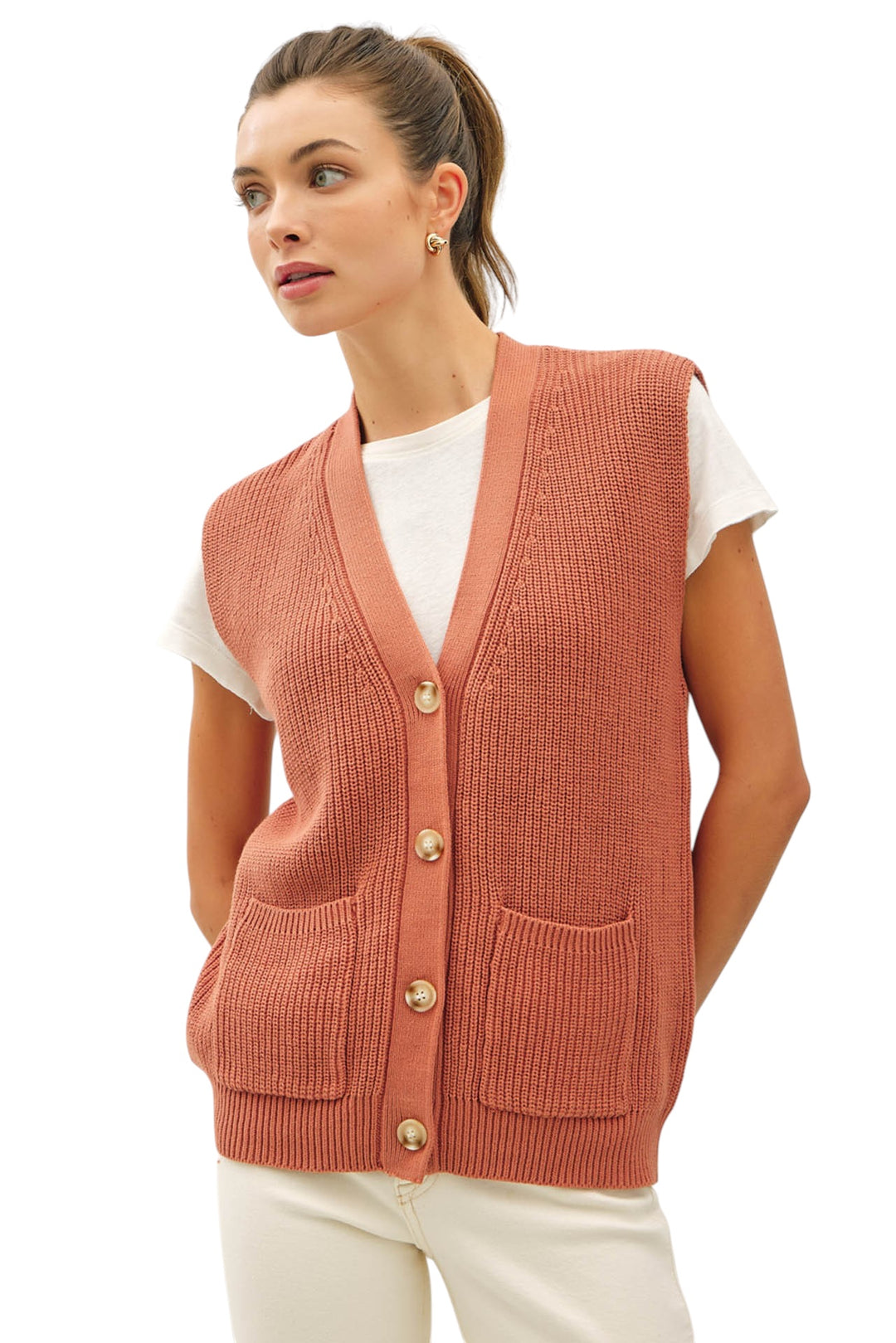 Marcum V-Neck Sweater Vest