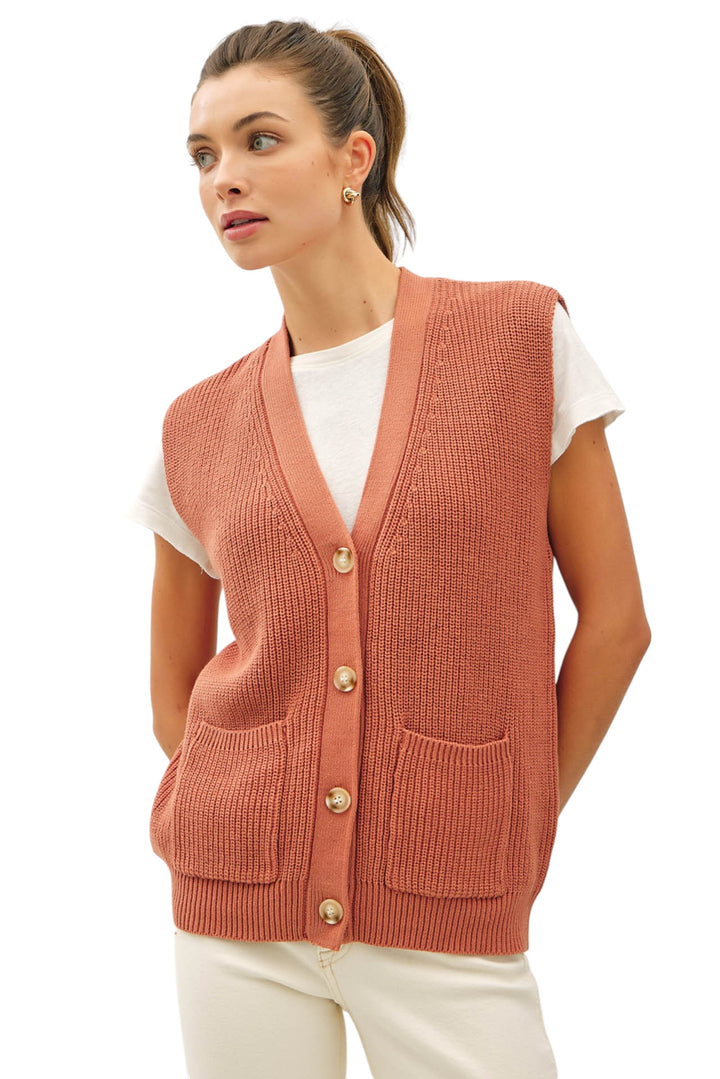 Marcum V-Neck Sweater Vest