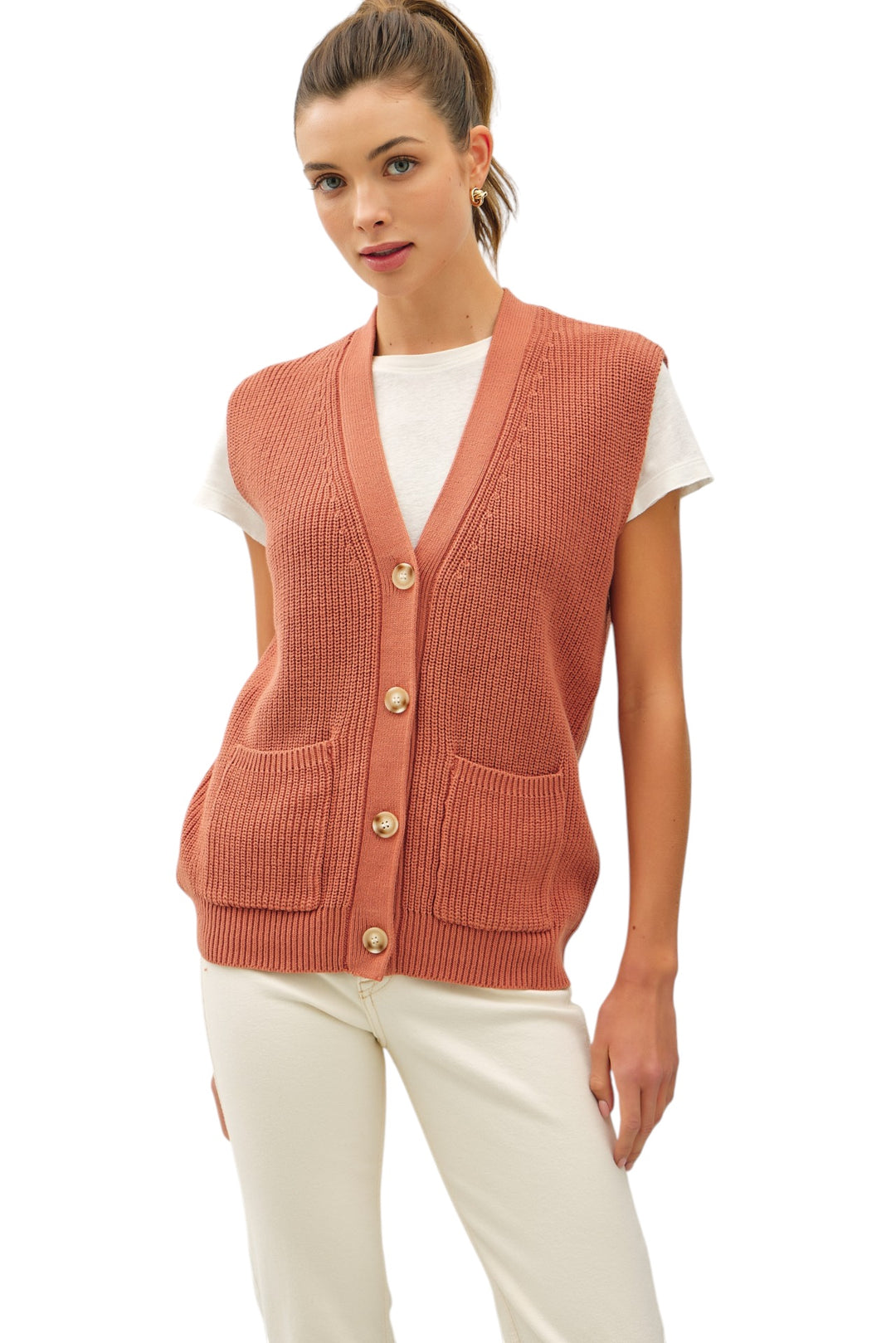 Marcum V-Neck Sweater Vest