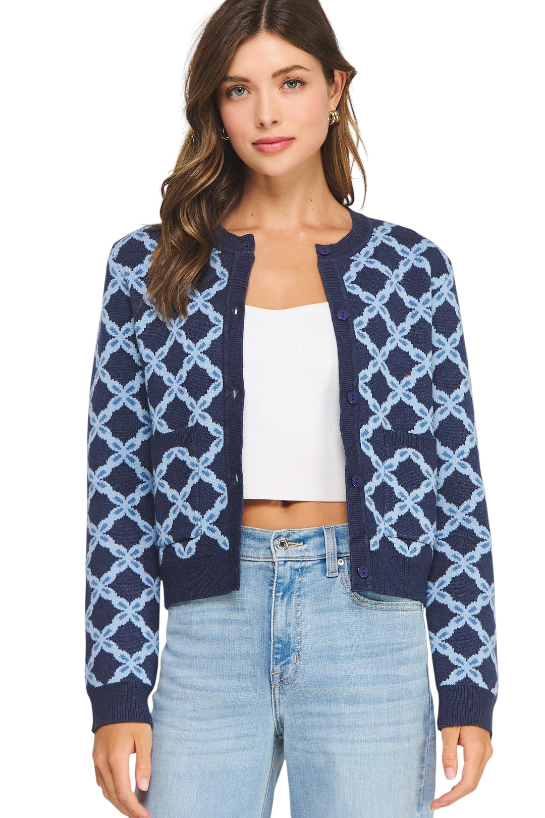 Connor Chainlink Cardigan