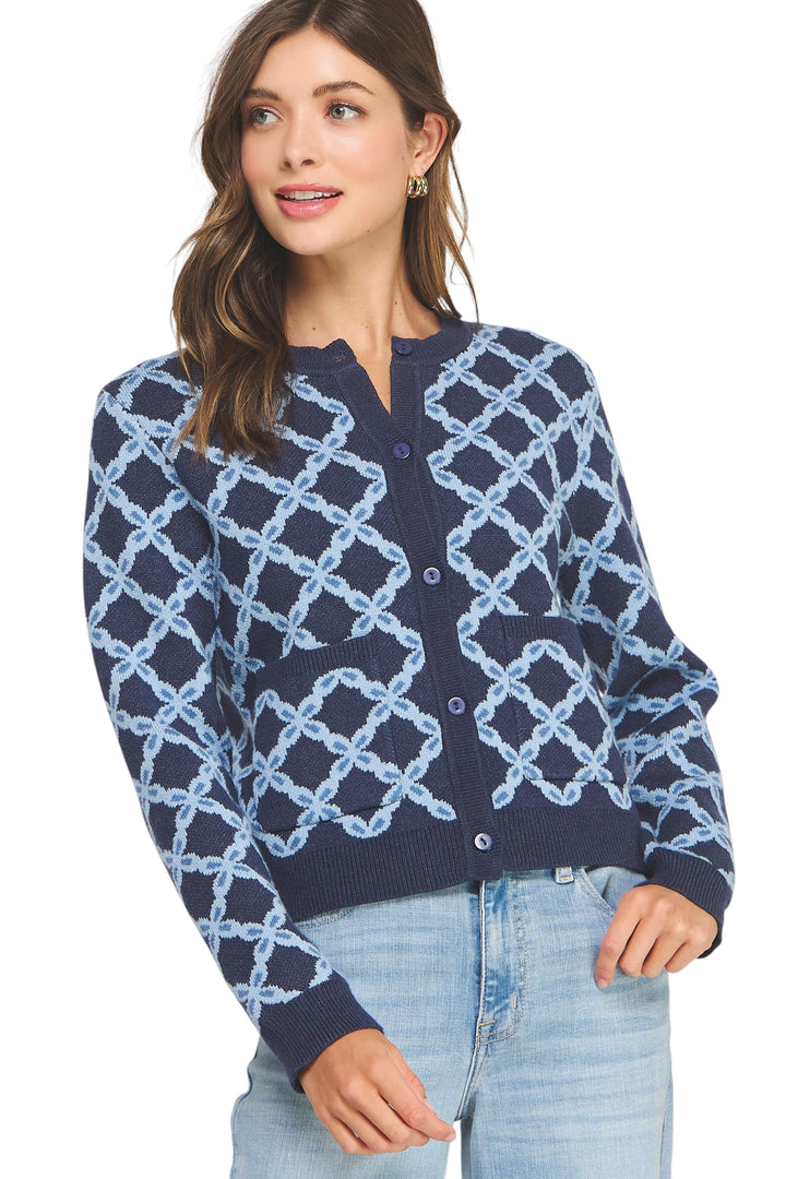 Connor Chainlink Cardigan