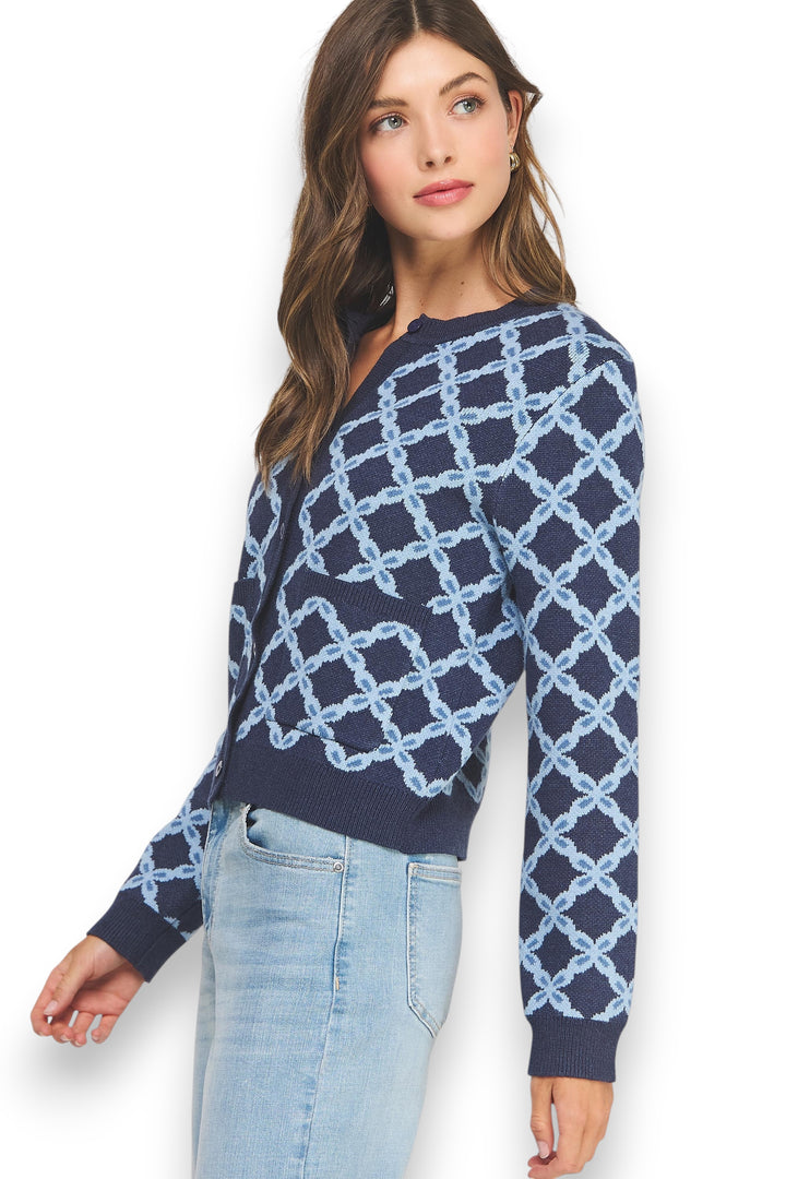 Connor Chainlink Cardigan