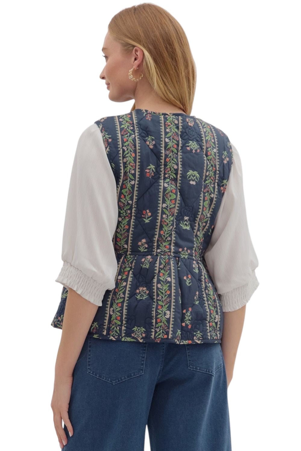 Leigh Front Tie Vest