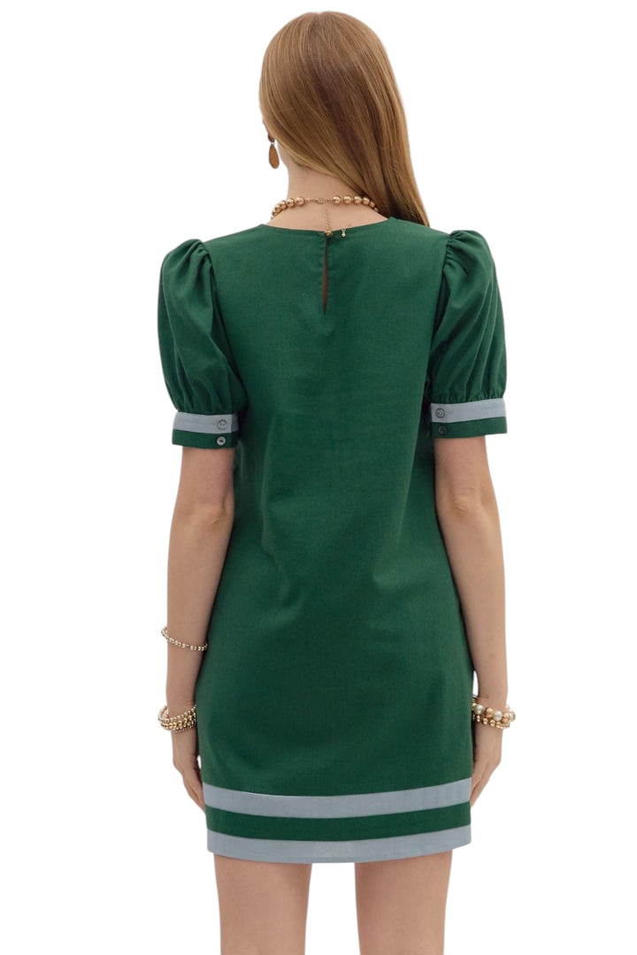 Bonnie Contrast Mini Dress