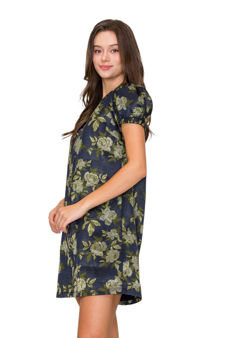 Wilder Jacquard Mini Dress
