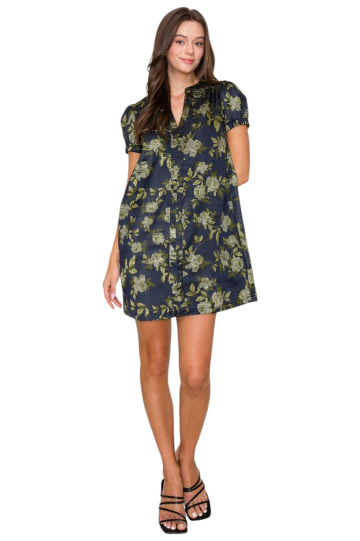 Wilder Jacquard Mini Dress