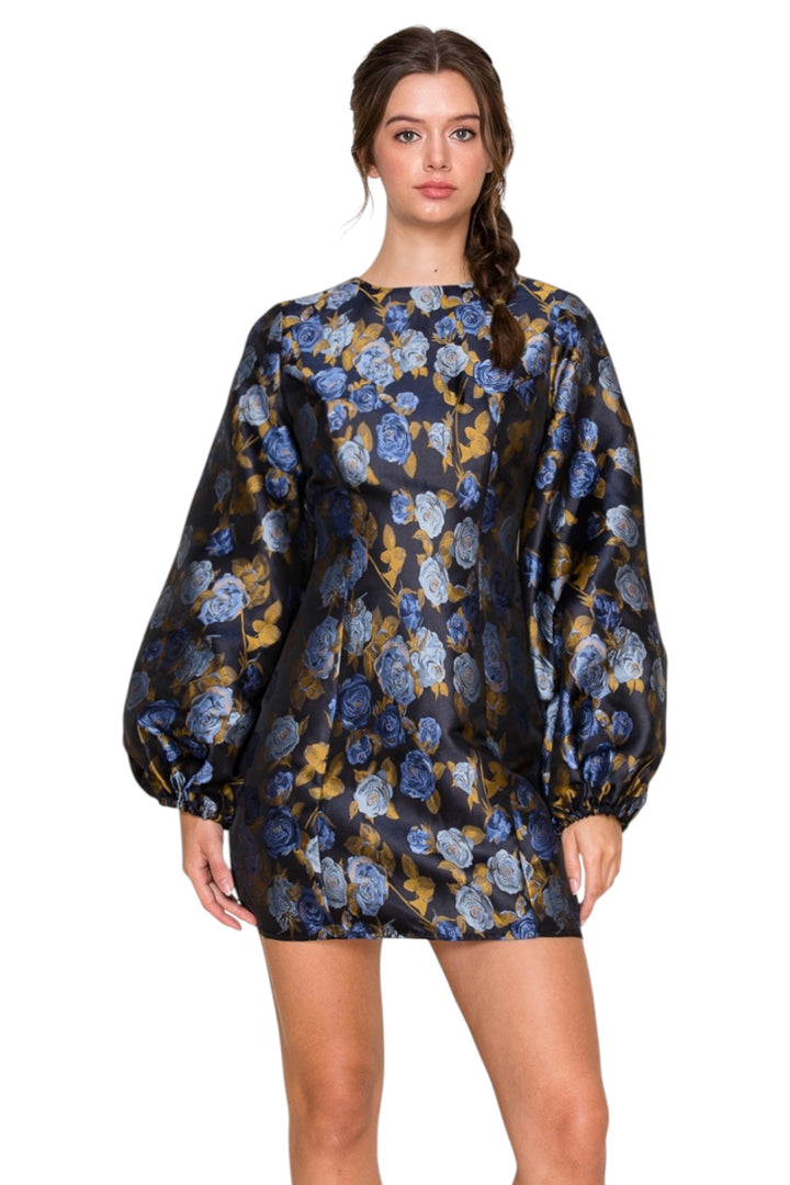 Carver Floral Mini Dress