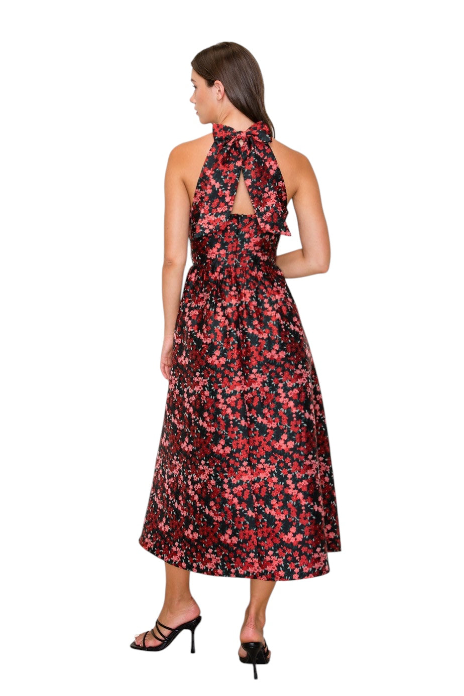 Arlow Halter Neck Midi Dress
