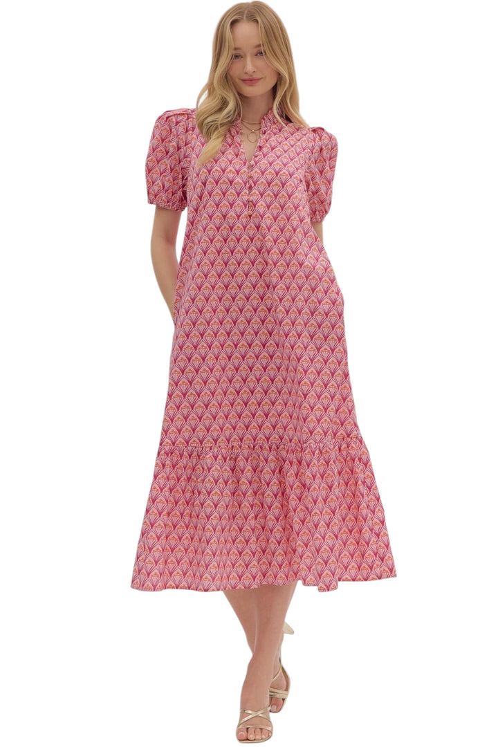 Thomas Floral Midi Dress