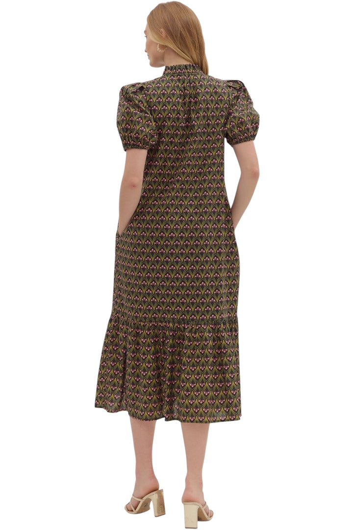 Thomas Floral Midi Dress