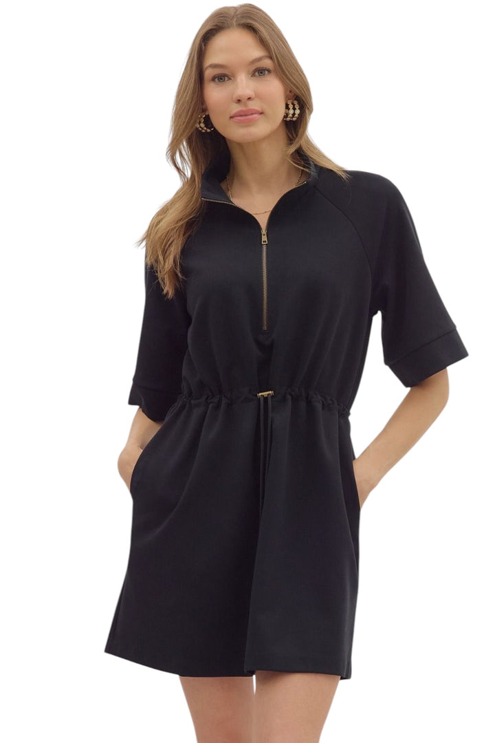 Diana Drawstring Mini Dress