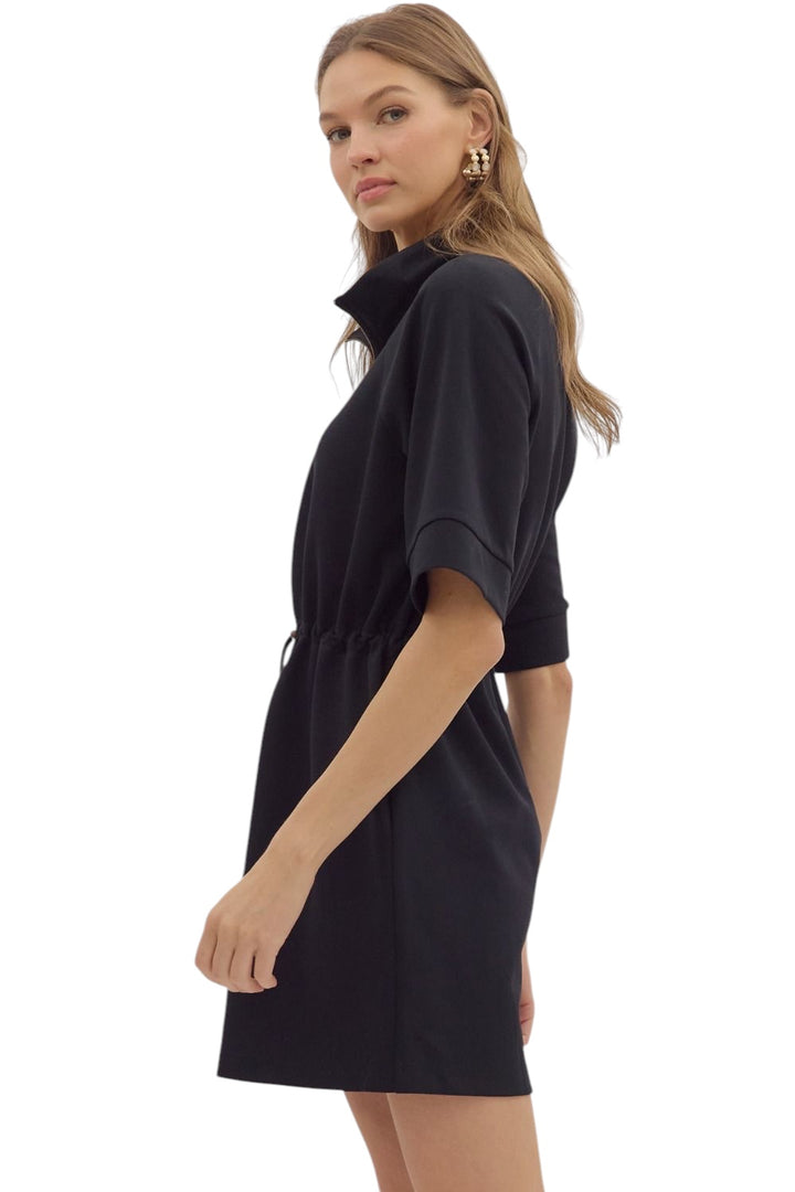 Diana Drawstring Mini Dress