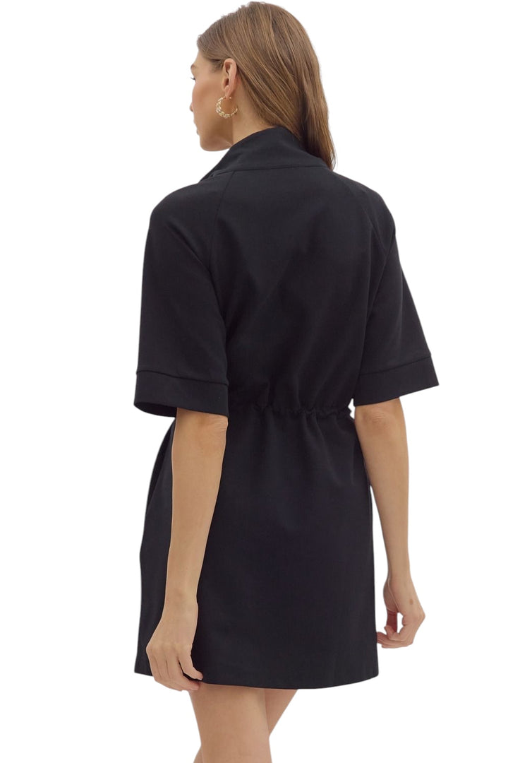 Diana Drawstring Mini Dress