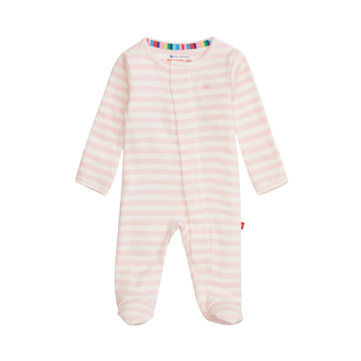 Pink Stripe Magnetic Me Footie