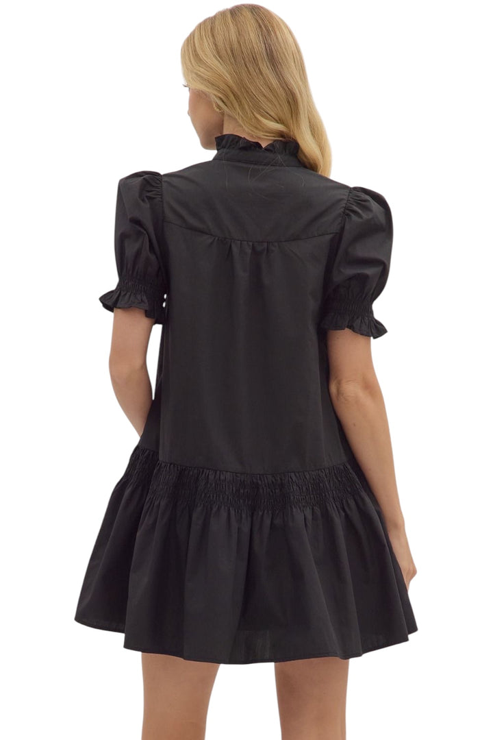 Gilmore Puff Sleeve Mini Dress