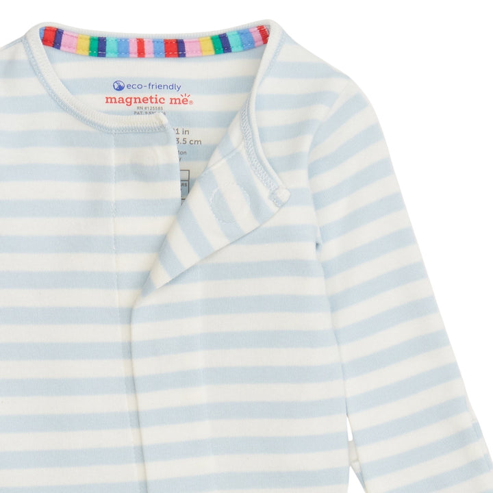 Blue Stripe Magnetic Me Footie
