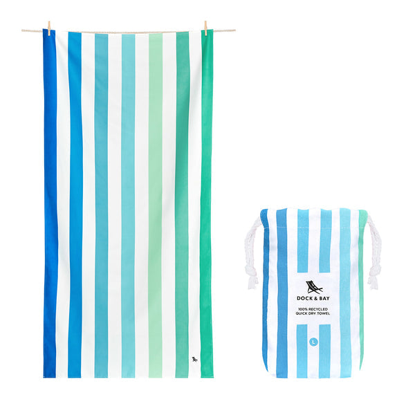 Endless River Dock & Bay Quick Dry Towel