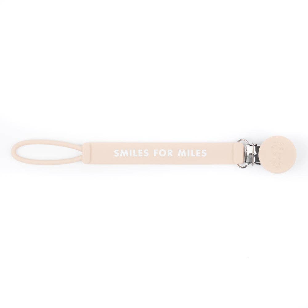 Smiles For Miles Pacifier Clip