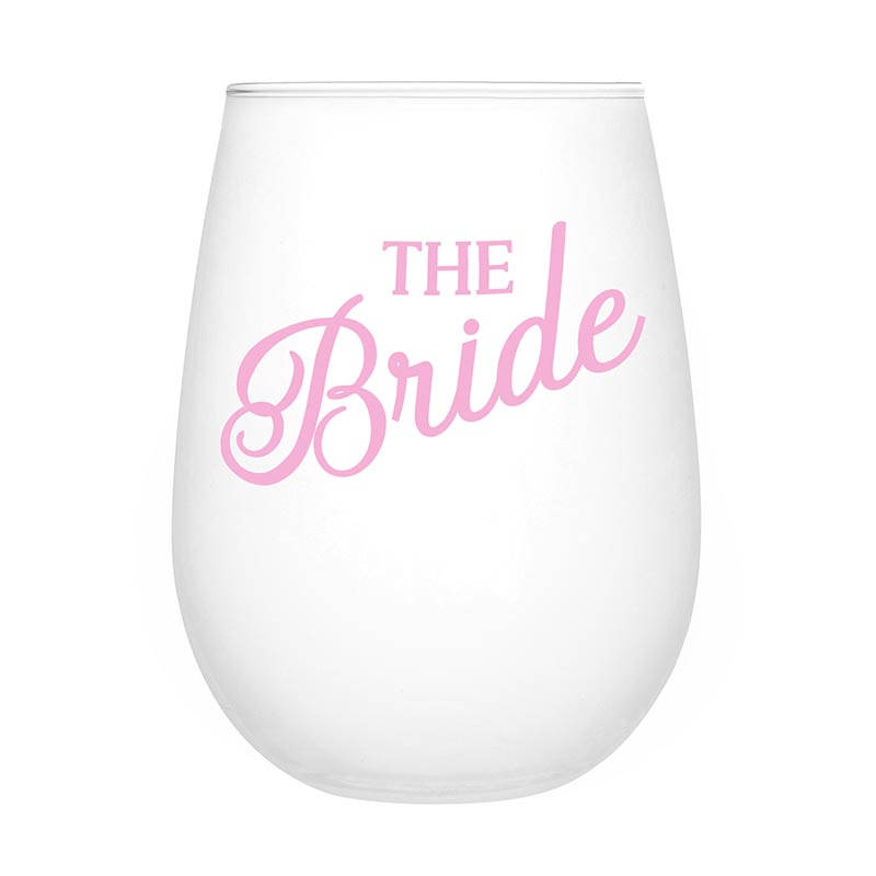 The Bride Frosted Stemless