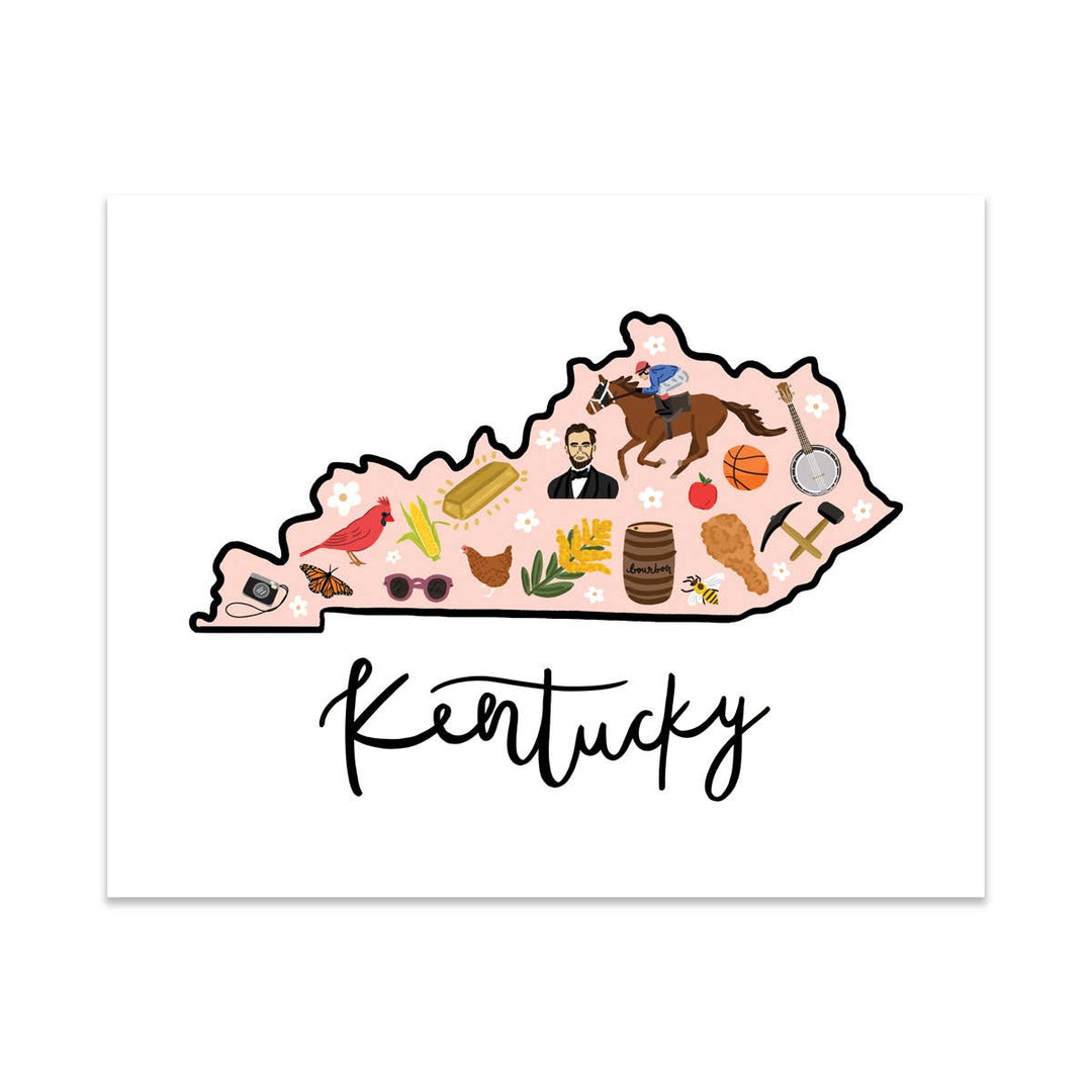 Kentucky Art Print