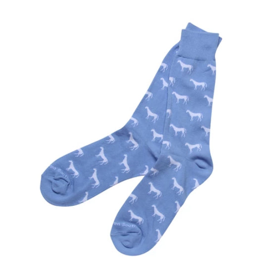 Light Blue Paddock Socks
