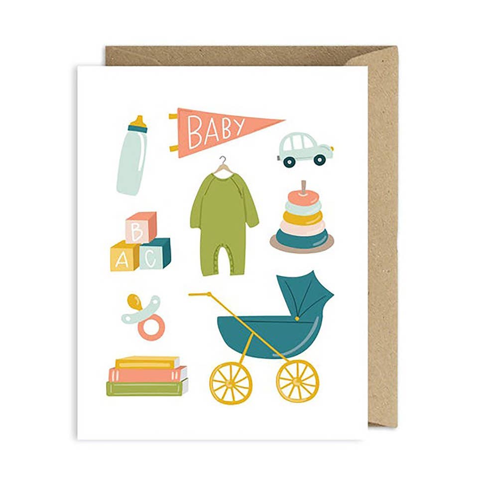 Baby Illustrations Card