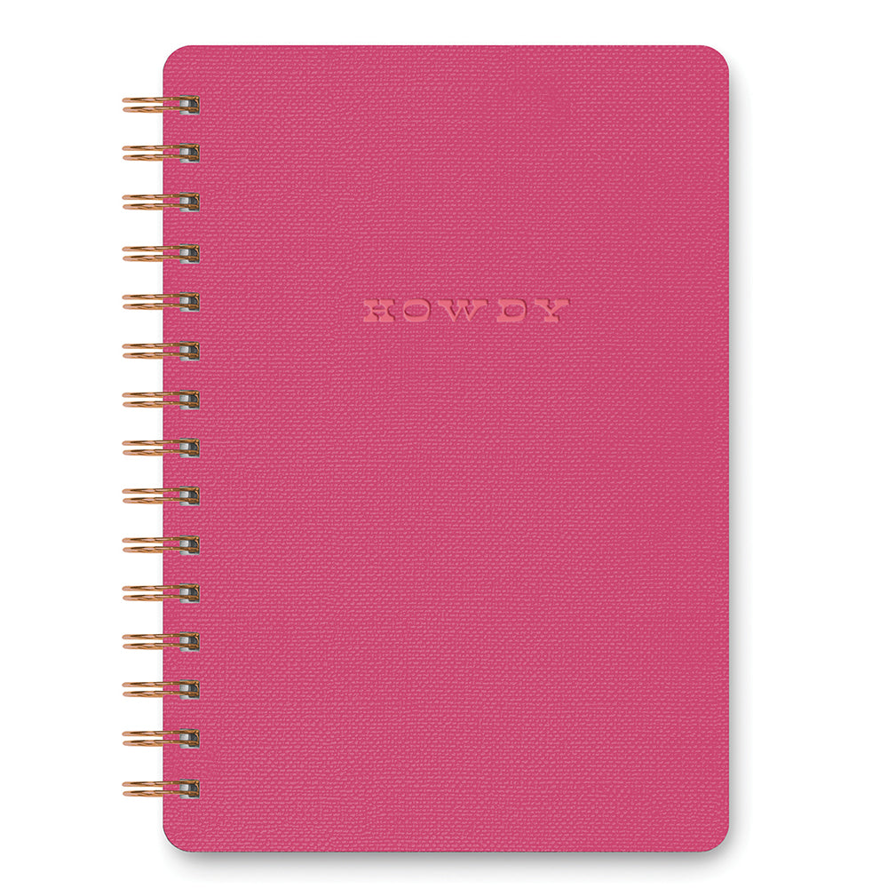 Pink Punch Howdy Notebook