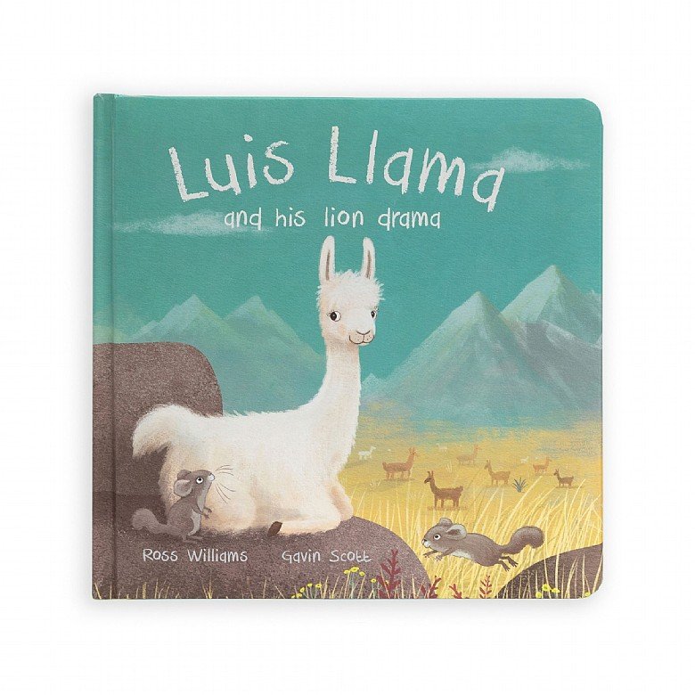 Luis Llama Jellycat Book