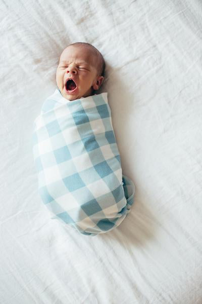 Lincoln Knit Swaddle Blanket