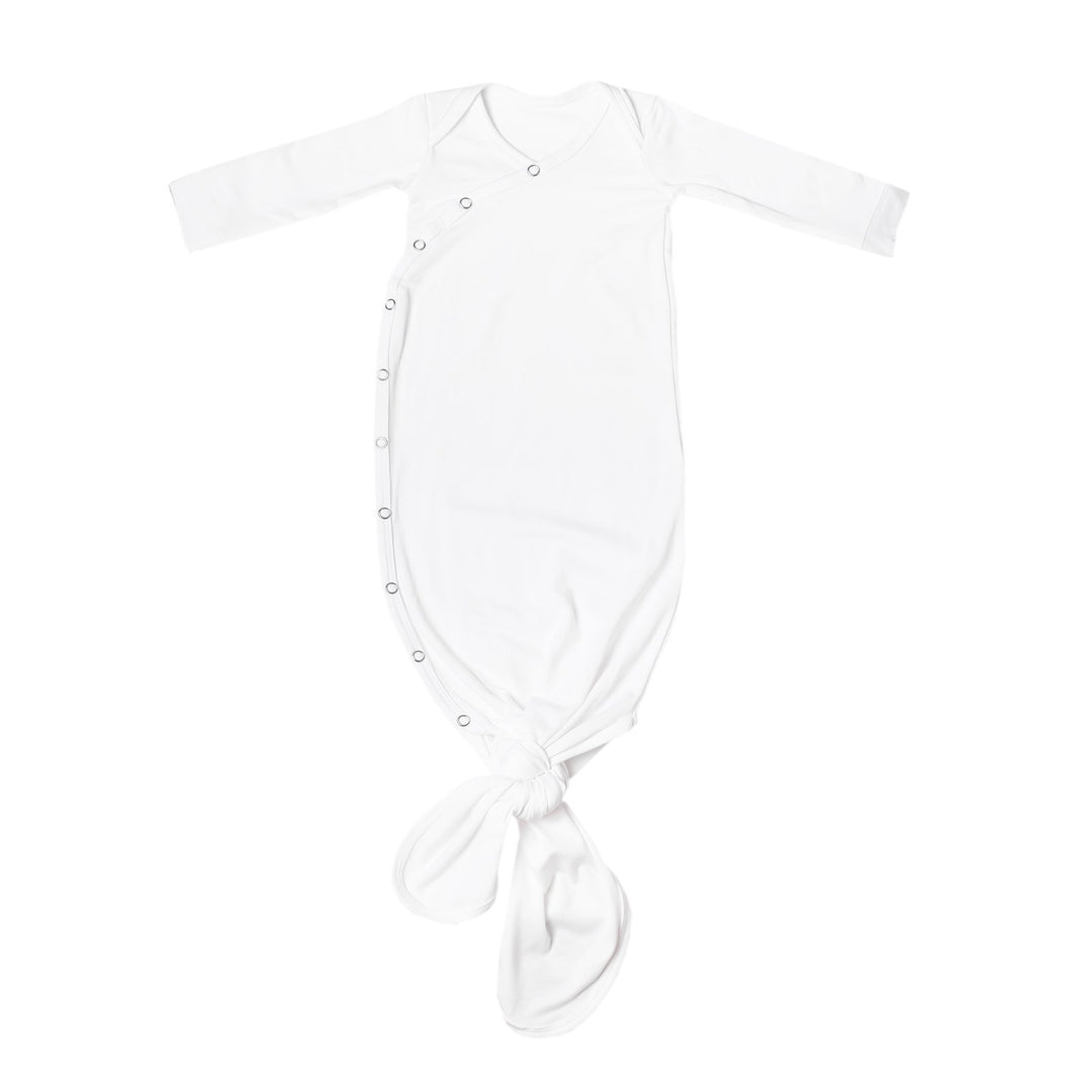 Dove Newborn Knotted Gown