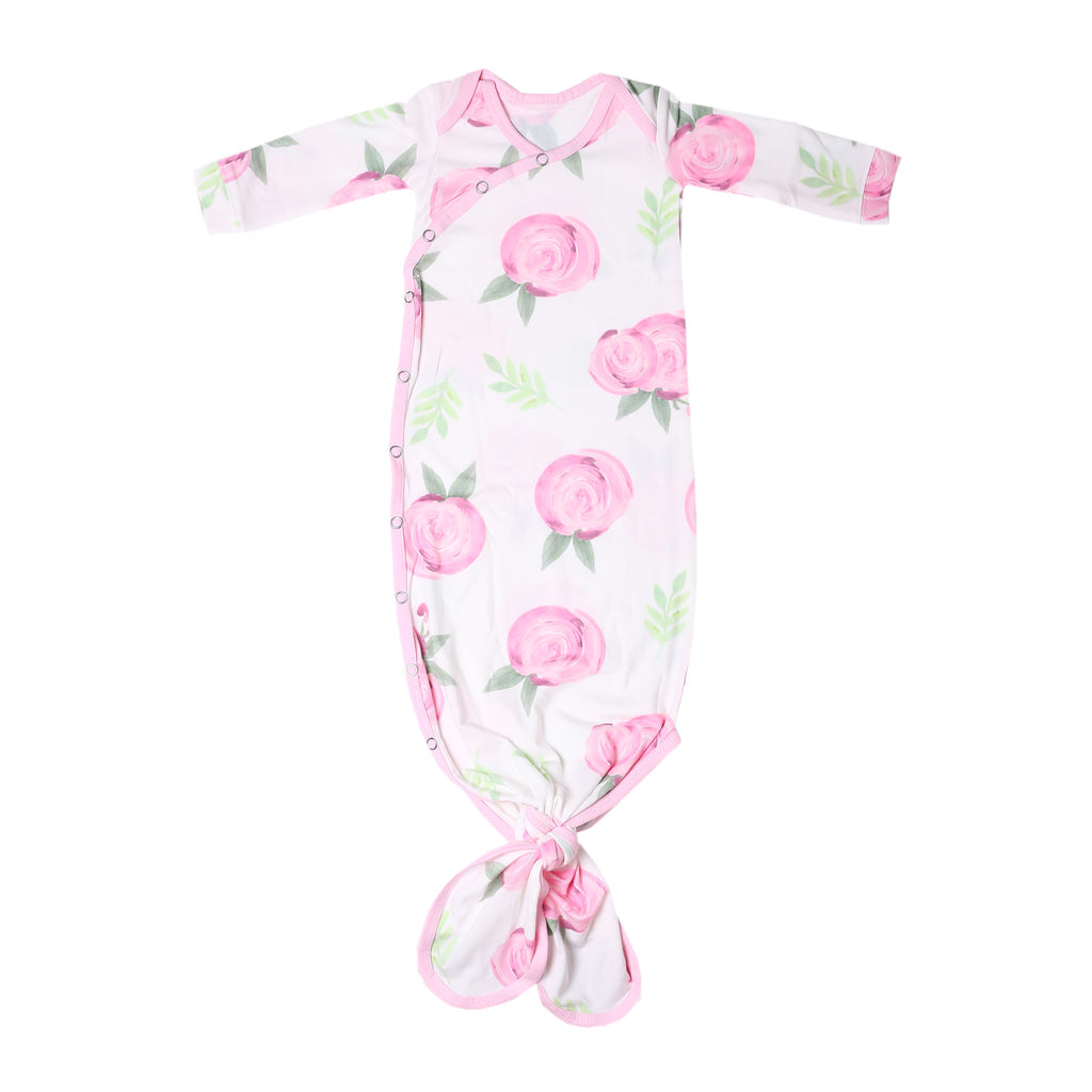 Grace Newborn Knotted Gown