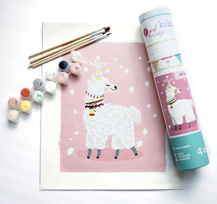 Lily Llamacorn Paint By Number Kit