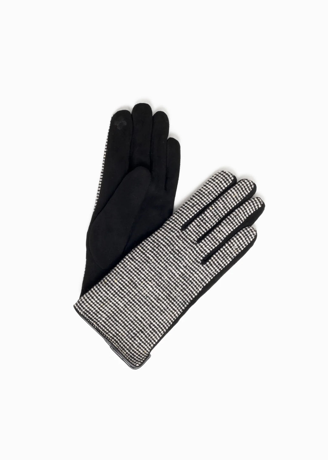 Ivory Tweed Gloves